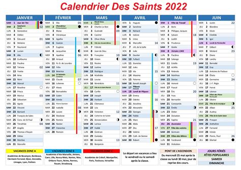 Calendrier des saints en France — Wikipédia